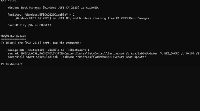 Post Patch Tuesday CA-2011 Certs Still Kickin'