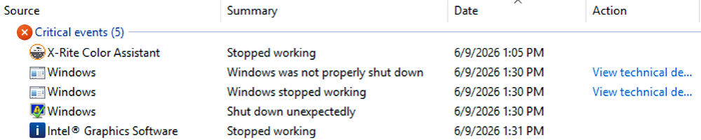 Rare Update BSOD Proves Benign