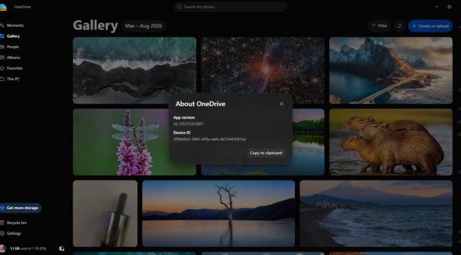 OneDrive Photos Proves Elusive