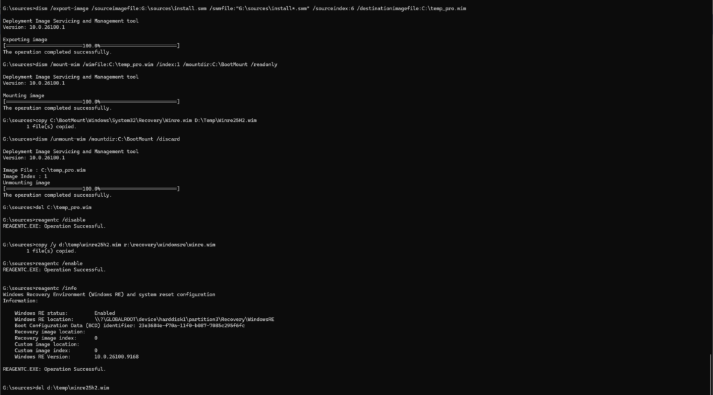 Flo6 Recovery Partition Cleanup