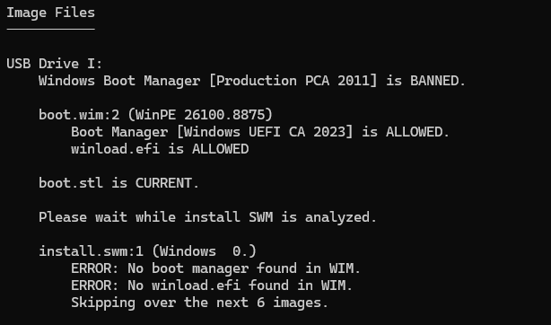 Updating Outdated Win11 Boot Media